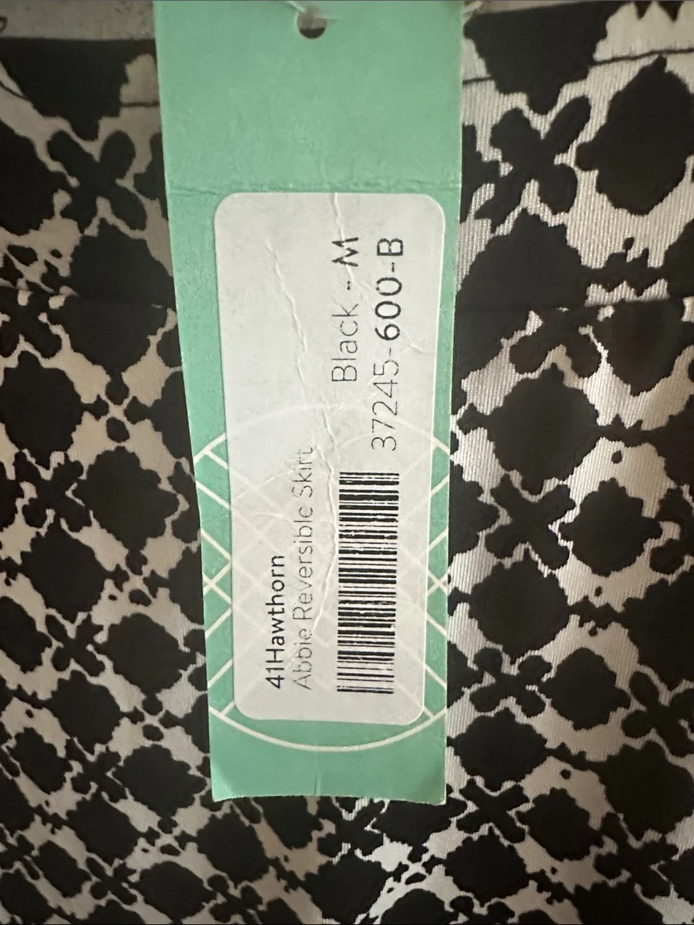 41 Hawthorn Abbie Reversible Black skirt
